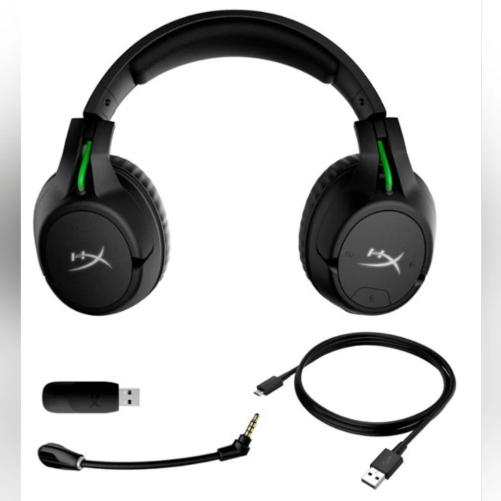 HyperX-CloudX Flight Wireless Gaming Headset for Xbox X|S and Xbox One-Black NIB